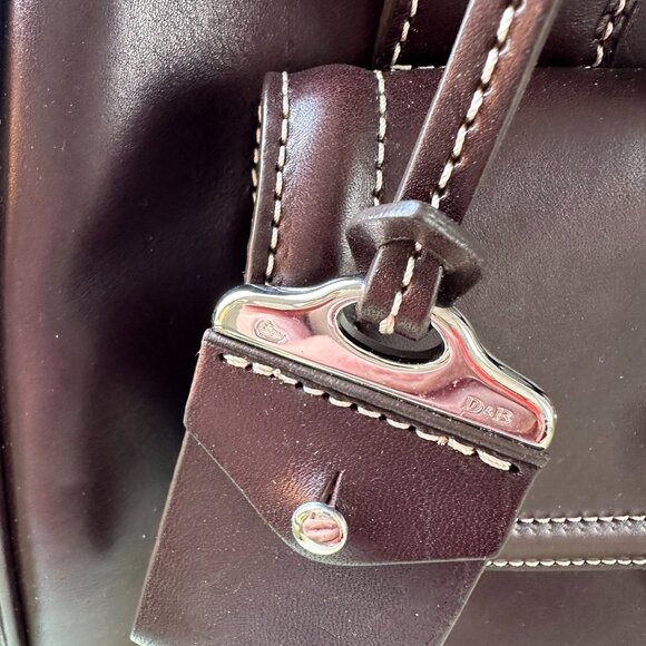 Dooney & Bourke Florentine Toscana Front Pocket Satchel - Espresso - Picture 6 of 14